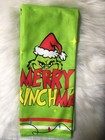 NEW The Grinch Set of 2 Kitchen Towels Merry Grinchmas Drink Up Grinches