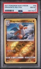 2017 POKEMON SUN & MOON #96 DRAGONITE-REVERSE FOIL PSA 8