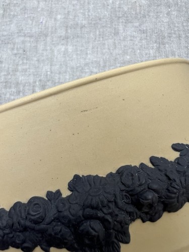 Vtg Neoclassical Ram's Head Bisque Container Dresser Vanity Box Italy SEE NOTES - Picture 7 of 11