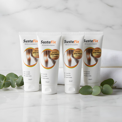 SustaFix 4x100ml Creme Susta Fix + New Stronger Formula + Neue Stärkere Formel