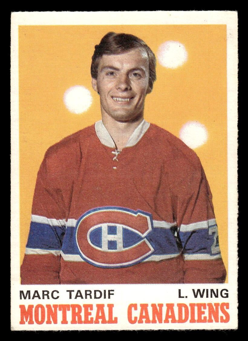 1970 O-PEE-CHEE MARC TARDIF 179 VG-EX RC HOCKEY MONTREAL CANADIENS