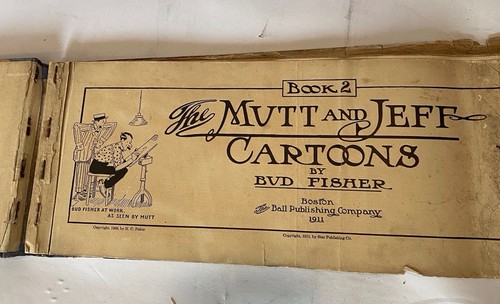 1911 Book #2 MUTT & JEFF Cartoons Bud Fisher - Picture 10 of 11