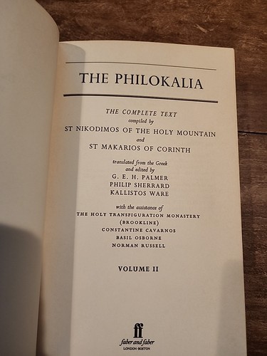 The Philokalia, Volume 2 : The Complete Text St. Nikodimos PB 1981 Edition - Picture 5 of 6