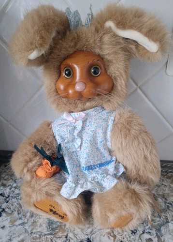 Original Robert Raikes Pascua 1992 Dottie Bunny con etiquetas número limitado 1585/7500 - Imagen 5 de 14