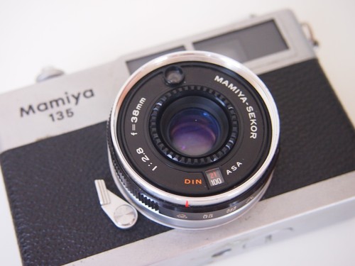 Mamiya 135 EE 35mm Vintage Film Camera ~ untested Made in JAPAN Metal Body - Picture 9 of 14