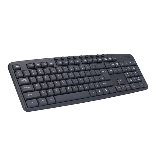Wired Keyboard Mouse Combo Ergonomic Design 113 Keys Wired Keyboard 1000DPI Wire - Picture 3 of 12