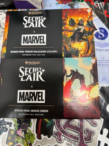 VORVERKAUF! MtG SPIDERMAN The Webslinger FOIL Bundle Secret Lair - Bild 3 von 4