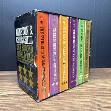 Vintage The Second World War Winston S. Churchill 6 Vol Boxed Set