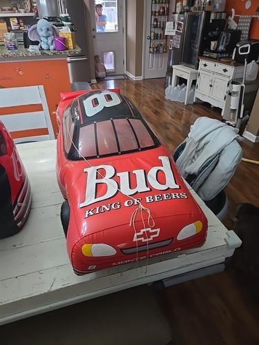 Dale Earnhardt JR #8 ROT Budweiser aufblasbares hängendes NASCAR-Auto - Bild 2 von 6