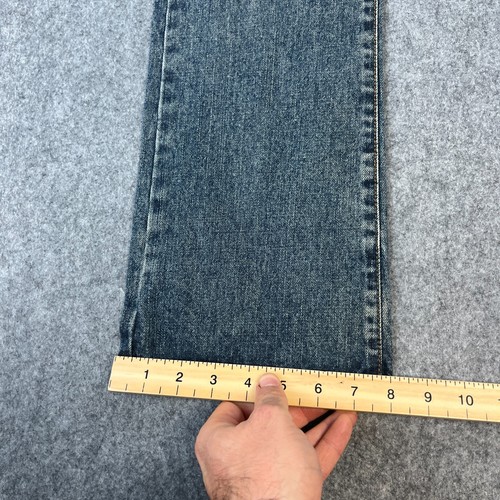 Pantalones de mezclilla vintage Diesel para mujer ajustados Bootcut 26 34 UK6 bigotes descoloridos Fanker - Imagen 3 de 12