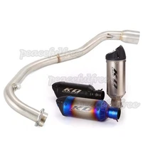 Motocycle Complete System Header Link Muffler For CF-Moto ST125 Papio 2017-2025