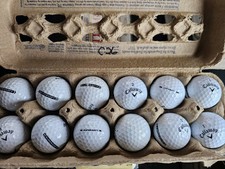 12 Callaway Supersoft Golf Balls --  Used 