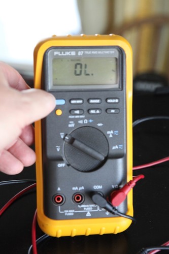 Multimetro digitale industriale Fluke 87, con cavi di prova! Testato! LEGGI DESCRIZIONE! - Foto 13 di 14