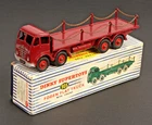 Dinky - Set 905 - Foden Flat Truck with Chains in  Red with Original Box