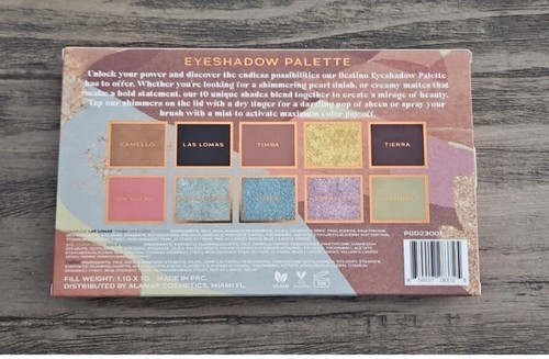Alamar Cosmetics Destino Eyeshadow Palette • 1.1g x 10 - Picture 2 of 3