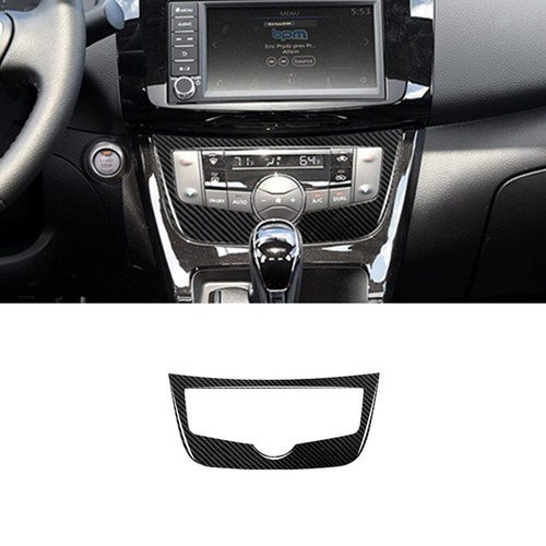 Carbon Fiber Full Interior Kits Cover Trim For Nissan Sentra 2013-2019 - Picture 11 of 21