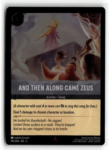 And Then Along Came Zeus 195/204 Into the Inklands