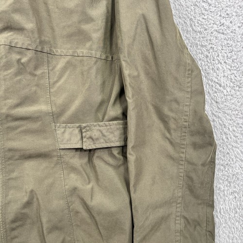 The North Face Laney Trench Jacket Womens Large Military Green Camo Lined Hooded - Picture 7 of 16