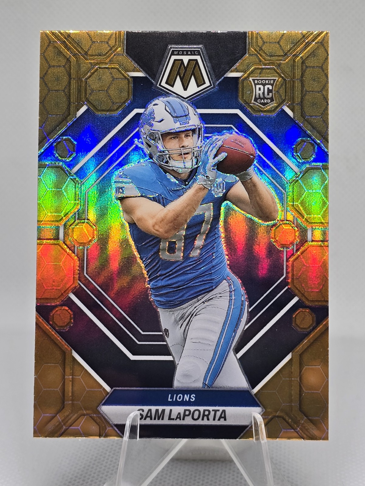 Sam LaPorta 2023 Mosaic #360 Honeycomb /(SSP) Price Guide
