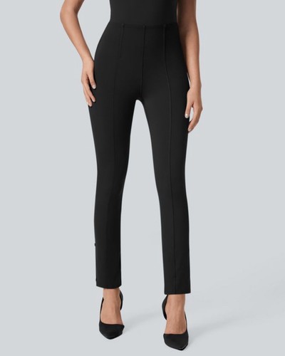 Halara Flex™ High Waisted Tummy Control Adjustable Hem Work 7/8 Pants - Picture 3 of 3
