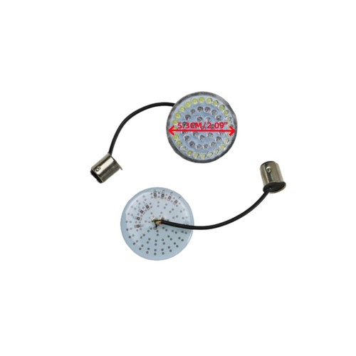 Motorbike LED Turn Signal Rear Brake Light for Harley Cruiser 1157 - Foto 5 di 5