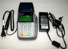 Verifone VX510 Omni 5100 Credit Card Reader Terminal W/ AC Adapter