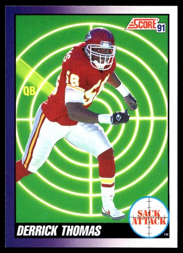 1991 Score Derrick Thomas #661 - Picture 1 of 2