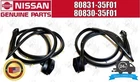 Nissan 180SX 240SX Silvia S13 Genuine Door Weatherstrip Right & Left Seals Set
