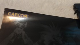 Vampire Savior Sega Saturn B2 Promo Poster JPN Import Capcom 1997 Playstation