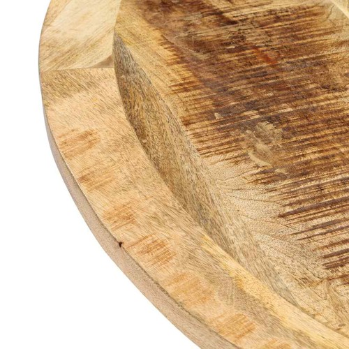 Tavolo da Pranzo offres Rotondo 120x76cm in Legno Massello di Mango