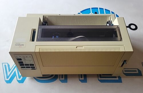 Lexmark 2380 Plus Impact Dot Matrix Forms Printer +Power Cord, Parallel & Ribbon - Picture 3 of 14