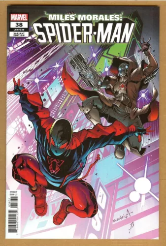 Miles Morales Spider-Man #38 1:25 Variant NM/NM+ (2022 Marvel) Spider Smasher