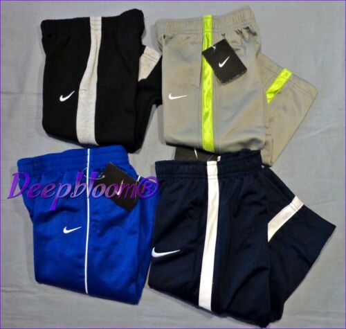 PANTALONES LARGOS NIKE NIÑOS PANTALONES ATLÉTICOS SUDADERA 18 24 M 2T 3T 4T GRIS NEGRO AZUL NUEVOS - Imagen 3 de 12