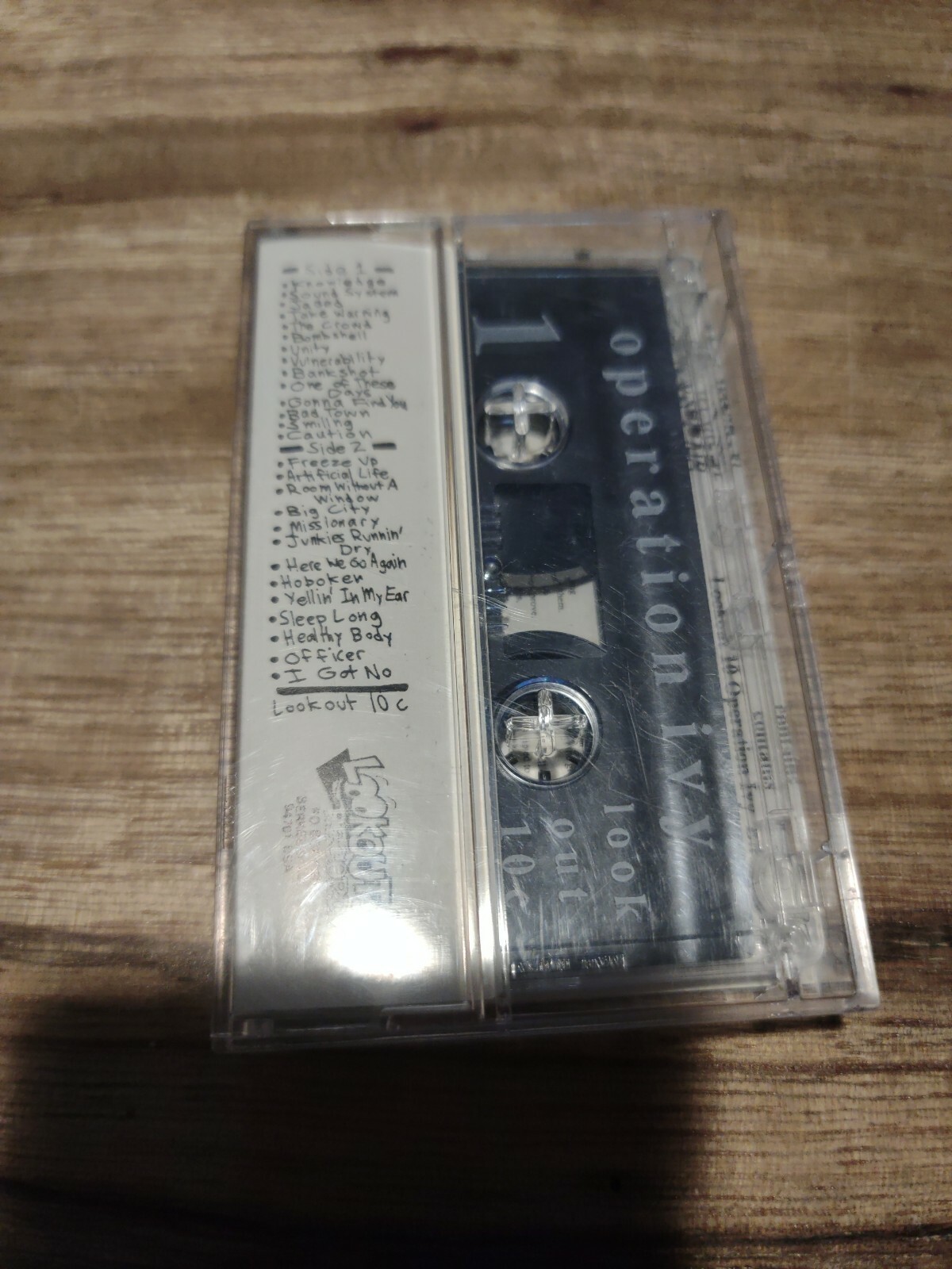 Operation Ivy Cassette Tape Lookout Records 10 Very Rare Rancid Gewone huishoudelijke winkel