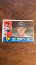 1960 TOPPS #488 NORM CASH VG