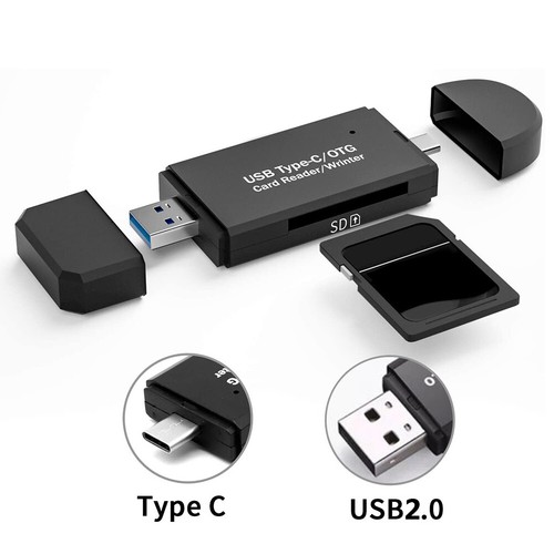 OTG Micro TF SD Card Reader High-speed Flash Drive Smart Memory Card Adapter Hot - Bild 12 von 12