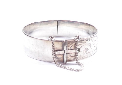 Brazalete Vintage 1960 Diseño Estética Victoriano Plata de Ley 925 Pesado - Imagen 4 de 11