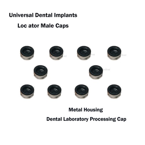 10 piezas insertos de tapas de retención de sobredentaduras de pilar localizador de implantes dentales fuertes - Imagen 51 de 53