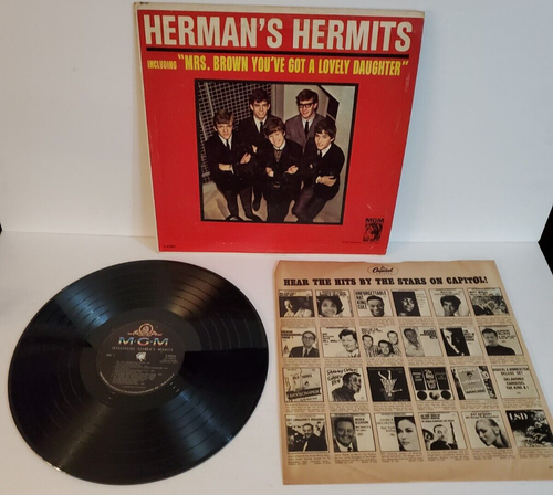 Introducing Herman's Hermits Vinyl LP 1965 British Invasion MGM T-90416