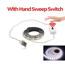 Led Strip Light With Hand Sweep Motion Sensor Closet Night For String Decor Tape