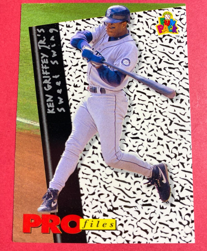 KEN GRIFFEY JR 1994 UPPER DECK FUN PACK PROfiles #193 SWEET SWING, HOF NEAR MINT