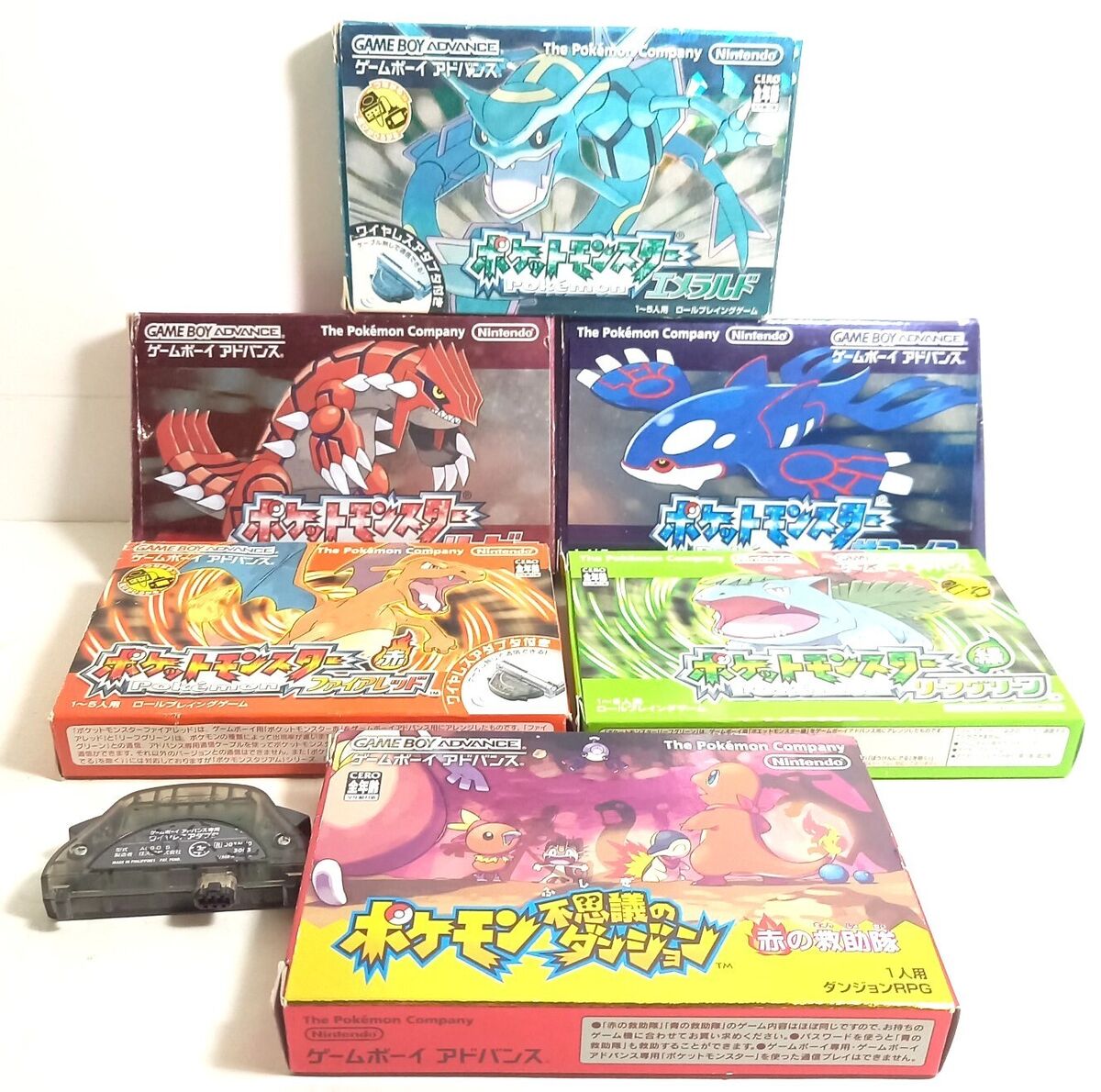 Pokemon Nintendo Gameboy Advance Ruby Sapphire Emerald Fire Pokemon Nintendo Gameboy Advance Ruby Sapphire Emerald Fire