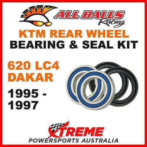 Kit de rodamientos de rueda trasera MX KTM 620 LC4 DAKAR 620cc 1995-1997 moto de trail, todas bolas - Imagen 1 de 2