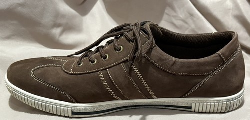 Men’s Muk Luks Nick Fashion Sneaker Shoe Coffee Brown Size 12 - Picture 8 of 10