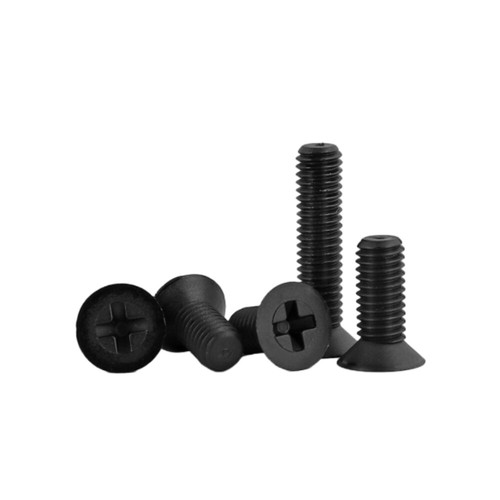 Senkkopfschrauben Schwarz Nylon Kreuzschlitzschraube Maschinenschrauben M2 ~ M8 - Bild 5 von 55