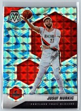 2020-21 PANINI MOSAIC BLUE REACITIVE JUSUF NURKIC PORTLAND TRAIL BLAZERS #96