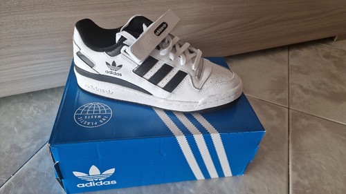 Scarpe Adidas Forum Low Bianco Nero 