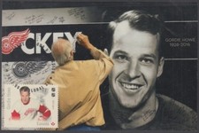 CANADA # 3029.4 - LEGENDS of HOCKEY GORDIE HOWE on SUPERB MAXIMUM CARD
