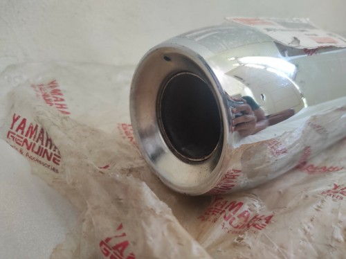 Exhaust Muffler Genuine Yamaha RXS RXS115 RX115 Special YT115 3WL-E4711-01 - Foto 3 di 9
