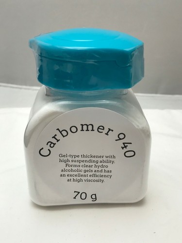 70 GRAMS CARBOMER 940 POWDER FOR DIY FREE SHIPPING FROM USA CARBOPOL - Picture 4 of 6